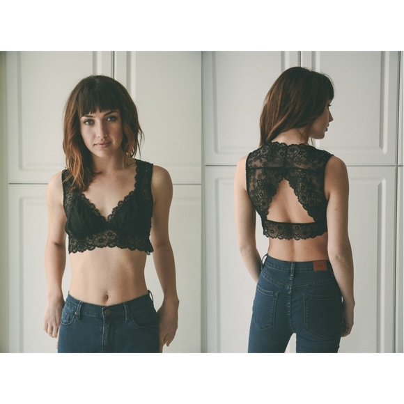 Black Lace Bralette