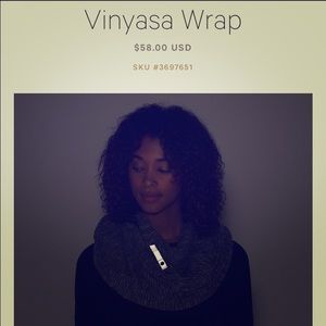 Lululemon Vinyasa scarf