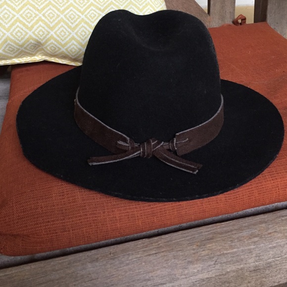 NWOT Western Wool Fedora Hat by Steve Madden - Picture 3 of 4
