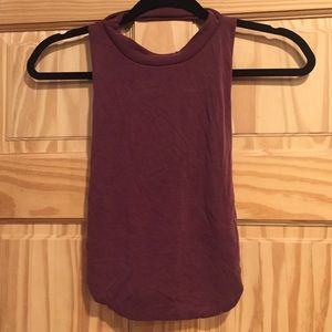 Urban Outfitters Maroon Crop Top.