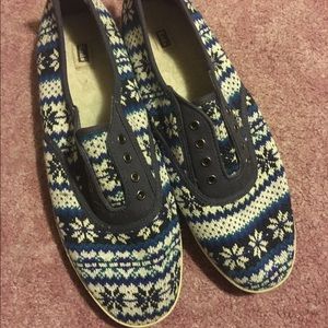 Christmas Sweater Keds NWOT