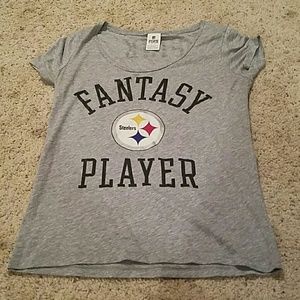 PINK steelers tee