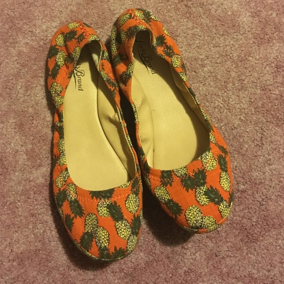 Pineapple Lucky Emmie Flats