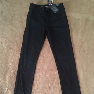 American Eagle Hi-Rise dark wash jeggings