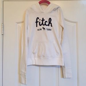 Abercrombie kids cream sweatshirt
