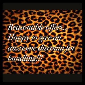 Bundle to discount Happy to give reasonable offers