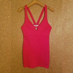 💛FINAL MARKDOWN💛 Red Deep V Cocktail Dress