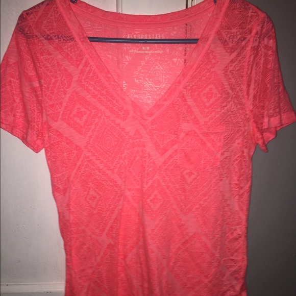 never worn peach aztec top from aero - Picture 1 of 1