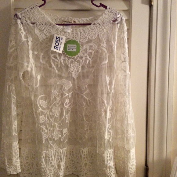 White See Through Top