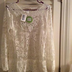 White See Through Top