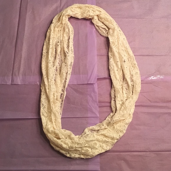 Lace Circle Scarf - Picture 1 of 2