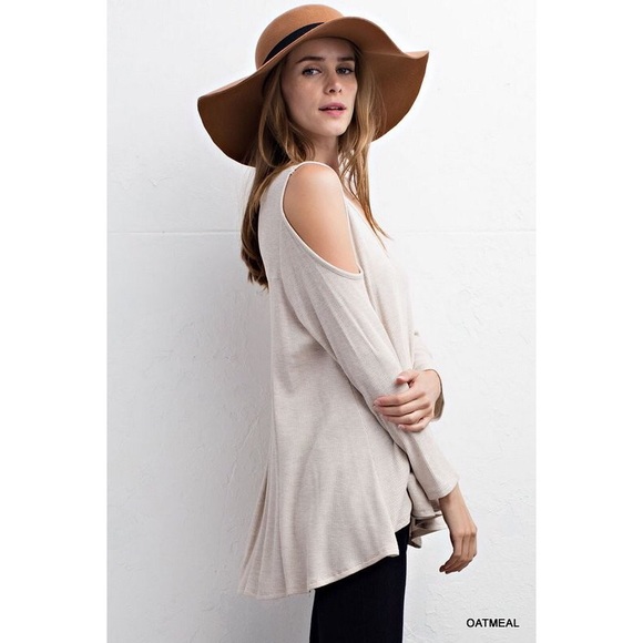 •BUY2/1FREE• She's Got A Way Shoulder - Oatmeal - Picture 2 of 4