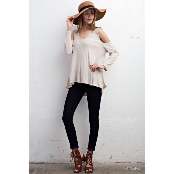•BUY2/1FREE• She's Got A Way Shoulder - Oatmeal - Picture 4 of 4