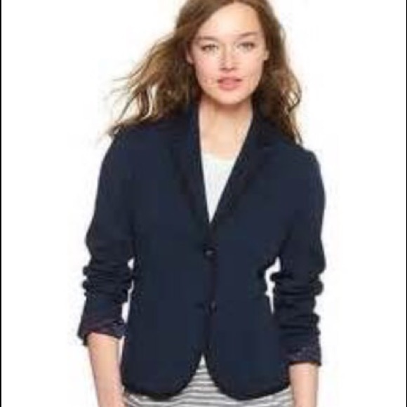 Gap Navy Ponte Academy Blazer