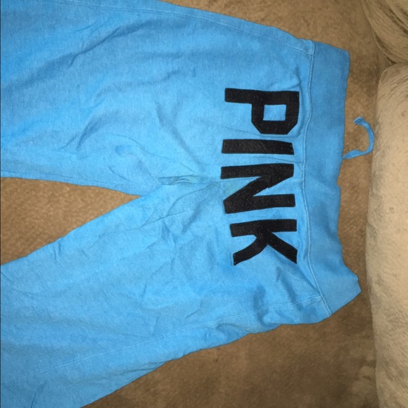 Pink sweat pants