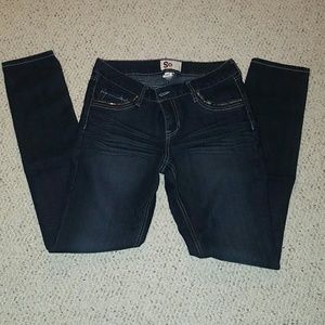 SO Dark Jeans Sz 11