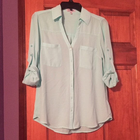 Blue Button Down
