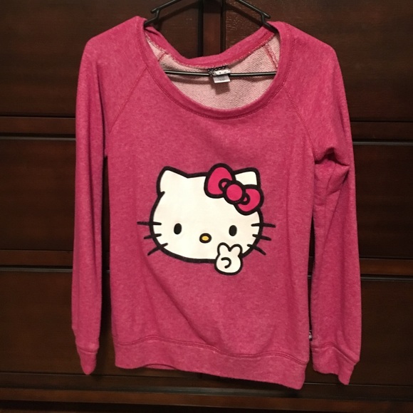 Pink hello kitty sweater