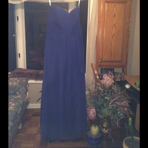 Strapless, Navy Bridesmaid/Formal Dress