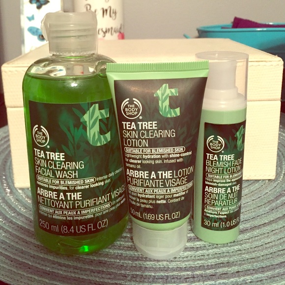 Body Shop Tea Tree Facial Line