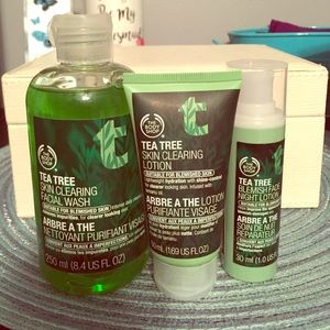 Body Shop Tea Tree Facial Line