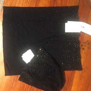 Ted Baker "hot fix" snood and hat with tags