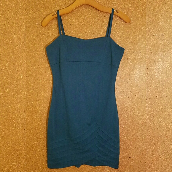 💛FINAL MARKDOWN💛 Teal Dress