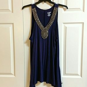 Lane Bryant Beaded Top