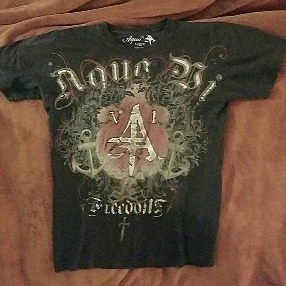 Aqua T shirt