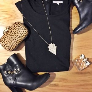 Black Gap shift dress