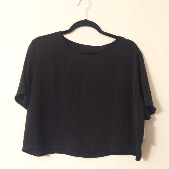 NWT BP. Nordstrom boxy s/s cropped top