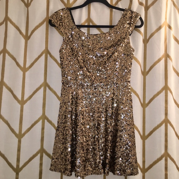 LuLu's sequined dress