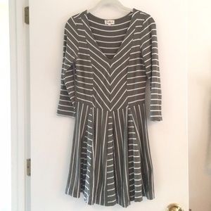 Puella olive green dress, Anthropologie