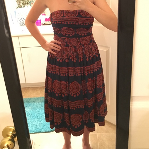 Anthropologie "Oxidized Medallion" Dress - Picture 3 of 4