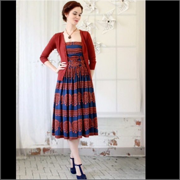 Anthropologie "Oxidized Medallion" Dress - Picture 2 of 4