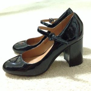 Urban Outfitters mary jane block heel