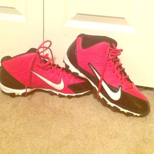 Alpha shark Nike fast flex football rubber cleats