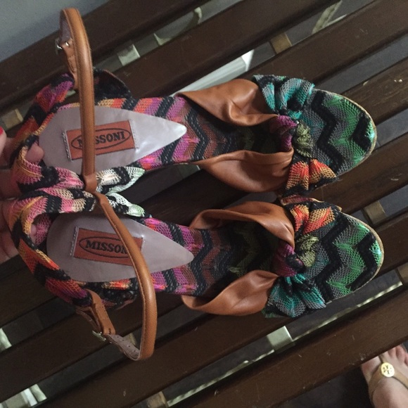 Missoni Sandal Wedge Platform