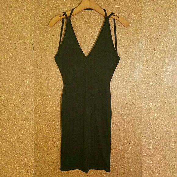 NWT Black Backless Cocktail Dress
