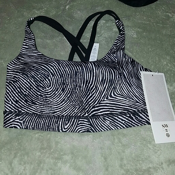 Lululemon seawheeze energy bra sz 6 nwt