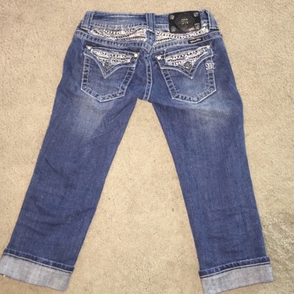 Miss Me cropped jeans