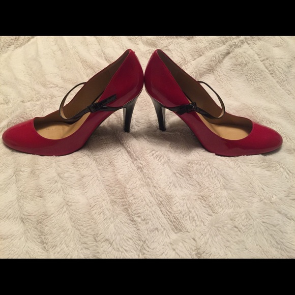 Candy Red Mary Janes