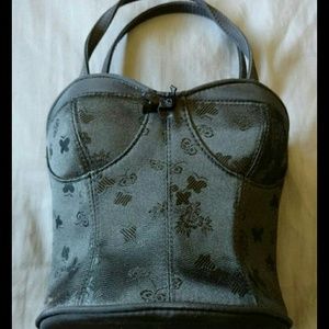 Mini Black Bustier Purse