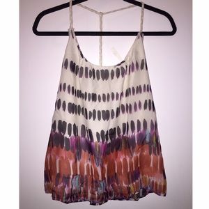 Quiksilver Multicolor T-back Tank Top