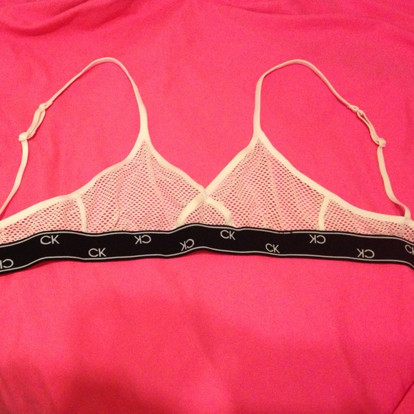 Early 2000s Calvin Klein Mesh Bra