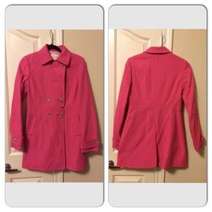Banana Republic Pink Trench Coat