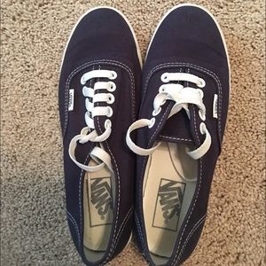 Navy blue Vans