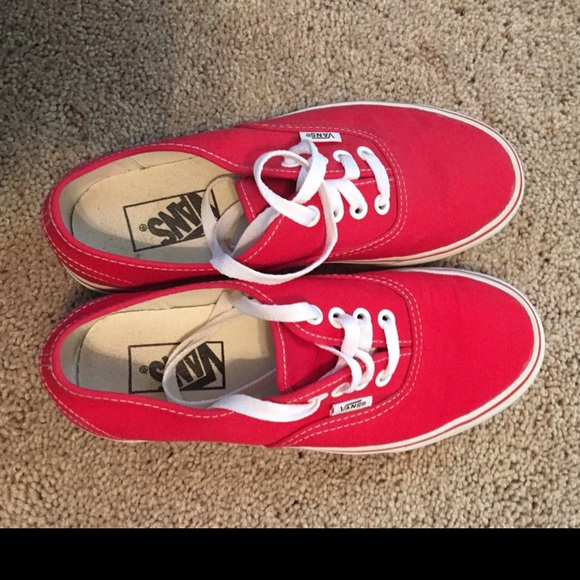 Red Vans