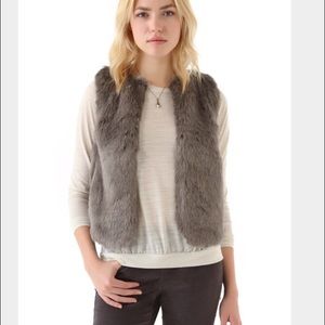 MADEWELL FUR VEST XS