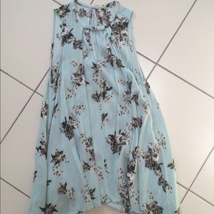 Free people floral flowy dress